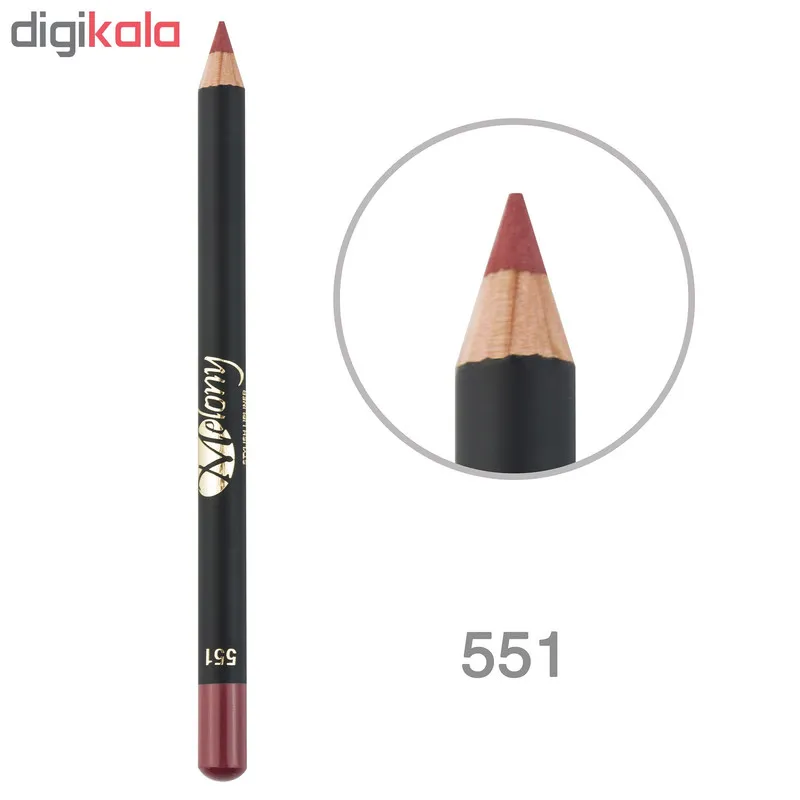 مداد لب ملونی مدل Stylish Lipliner شماره 551 - تصویر 2
