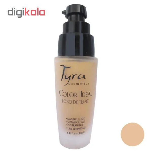 کرم پودر تایرا مدل Color Ideal شماره01 حجم 35 میلی لیتر - تصویر 2
