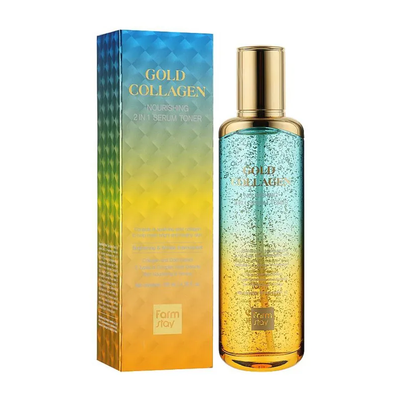 تونر فارم استی مدل Gold Collagen حجم 130 میلی لیتر - تصویر 2