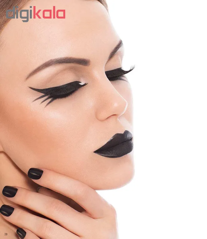 خط چشم گلدن رز سری Dipliner مدل Waterproof Ultra Black - تصویر 3