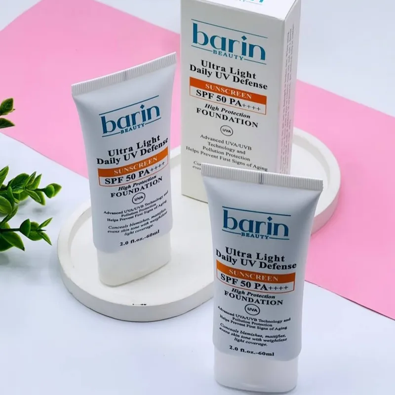 کرم ضد آفتاب رنگی بارین بیوتی SPF50 مدل کلاژن و الاستین ‌مناسب برای انواع پوست‌ حجم 60 میلی لیتر - تصویر 2