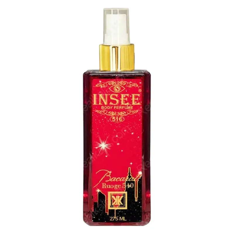 بادی اسپلش زنانه اینسی مدل BACARAT ROUGE 540 حجم 250 میلی لیتر