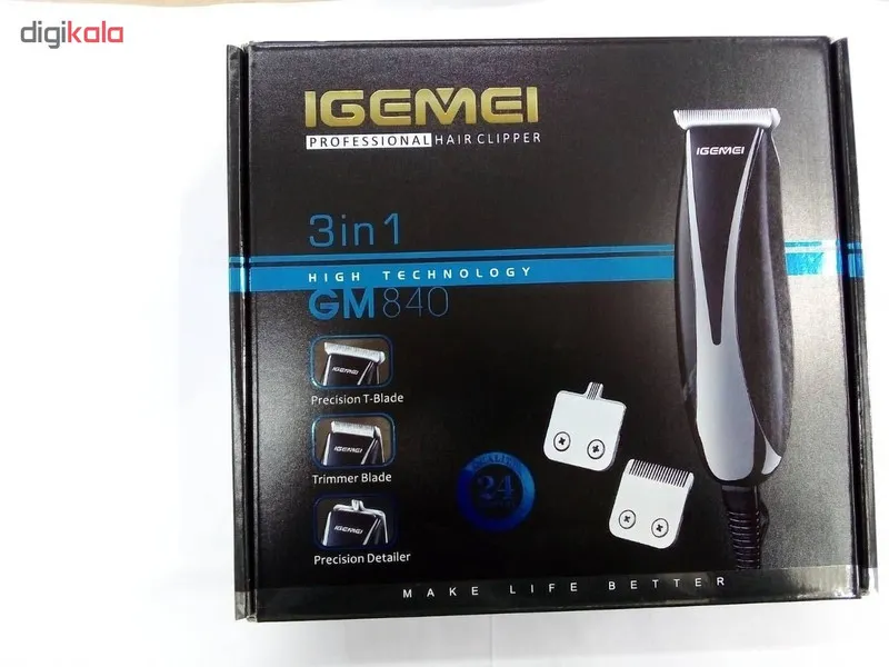 ماشین اصلاح موی سر آی جیمی مدل GM 840 - تصویر 3