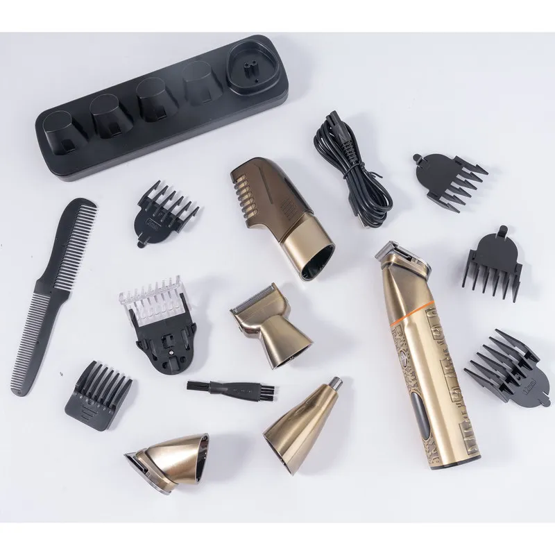 ست ماشین اصلاح موی صورت و بدن کرونیر مدل CR-861 - تصویر 6