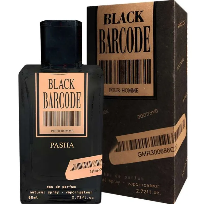 ادو پرفیوم مردانه پاشا مدل BLACK BARCODE Terre d Hermes حجم 80 میلی لیتر - تصویر 2