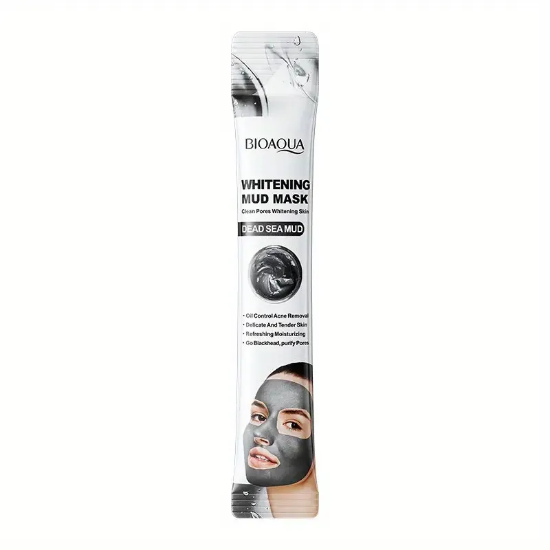 ماسک صورت بایو آکوا مدل Whitening Mud حجم 8 میلی لیتر مجموعه 10 عددی - تصویر 5