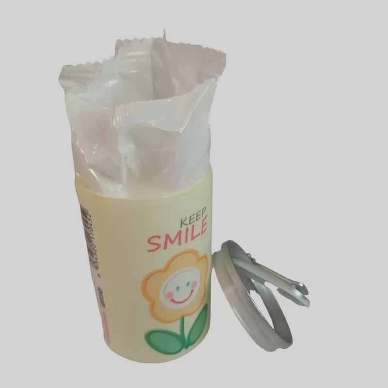 دستمال مرطوب مدل قوطی نوشابه طرح گل کد JB30016-Y بسته 30 عددی - تصویر 5