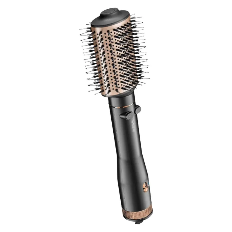 سشوار برسدار چرخشی 800 وات وی جی ار مدل V-494، موتور DC، وزن 300 گرم، المنت فلز، با قابلیت باد سرد، فناوری تولید یون، با قابلیت سیم گردان