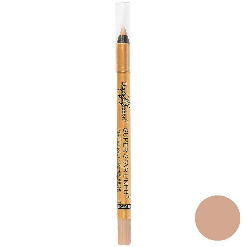 مداد چشم دایانا آف لاندن سری Super Star Liner مدل Super Beige شماره SSL03