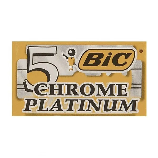 تیغ یدک بیک مدل  double edge platinum بسته 4 عددی - تصویر 2