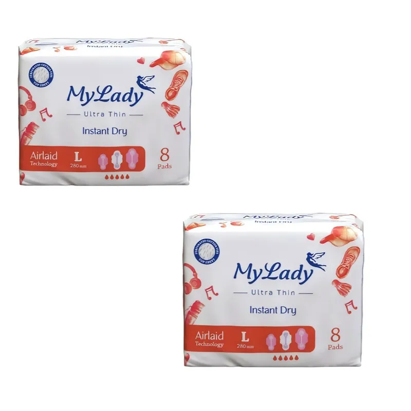 نوار بهداشتی مای لیدی مدل A02 سایز بزرگ بسته 2 عددی - تصویر 2