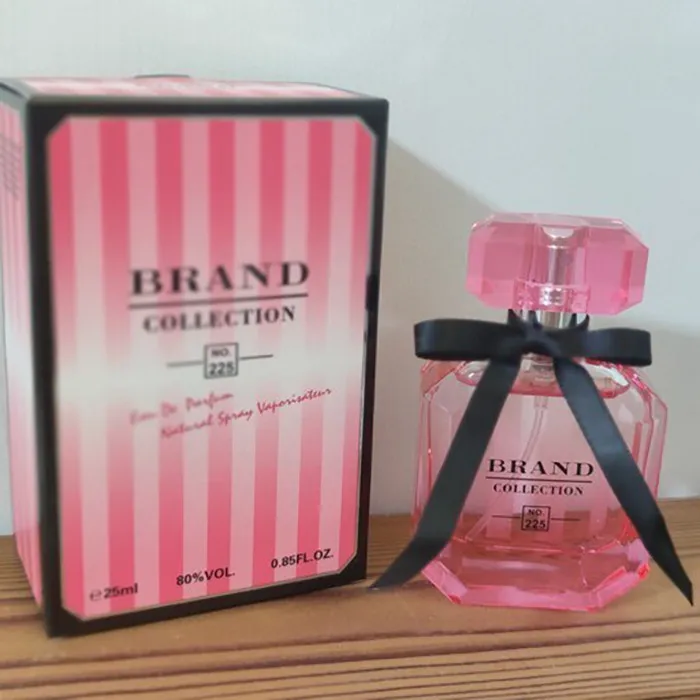 عطر جیبی زنانه برند کالکشن مدل ویکتوریا سکرت بامبشل کد 225 حجم 25 میلی لیتر - تصویر 2
