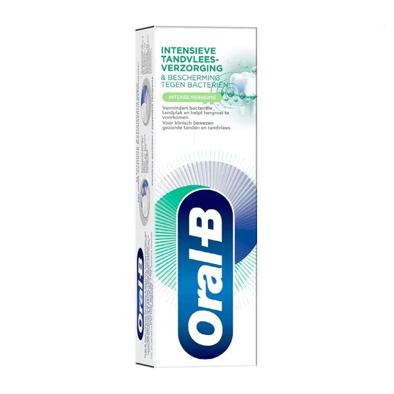 خمیر دندان آنتی باکتریال اورال بی مدل Intense clean حجم 75 میلی لیتر - تصویر 2