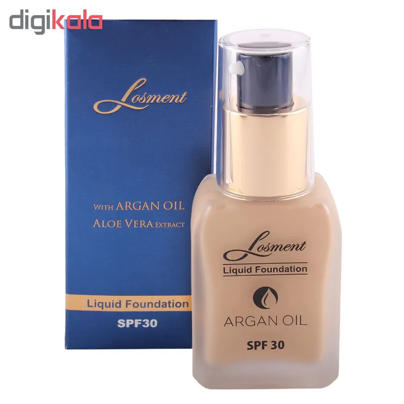 کرم پودر لوسمنت SPF30 حاوی روغن آرگان و آلوئه ورا شماره L201 حجم 36 میلی لیتر - تصویر 2