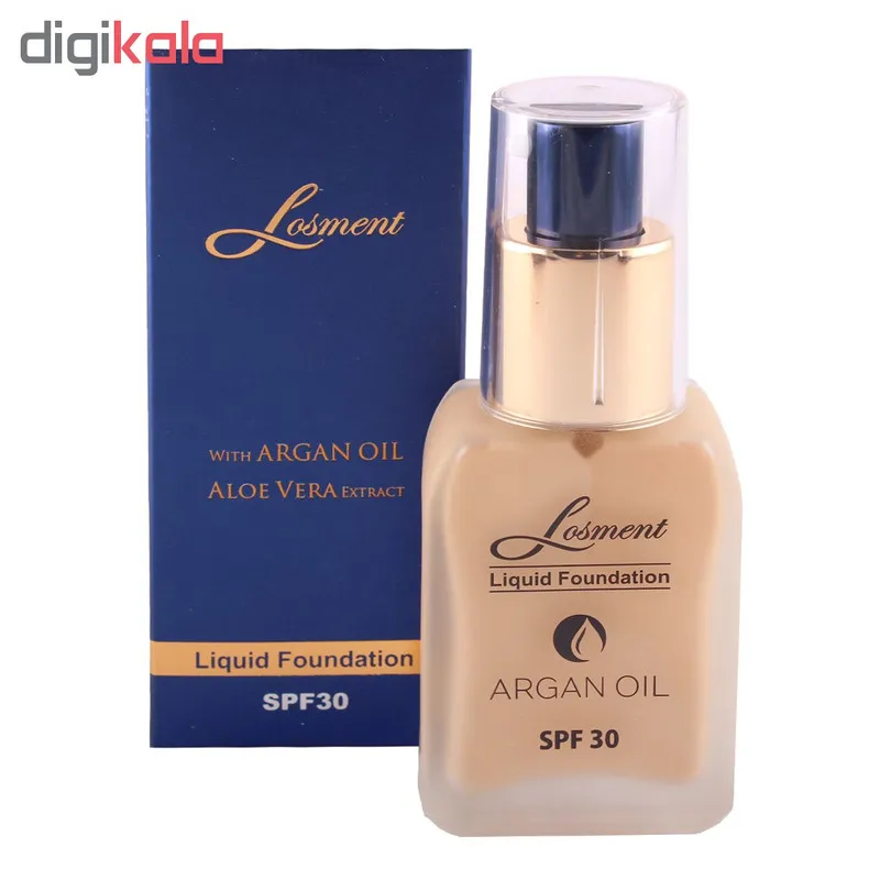 کرم پودر لوسمنت SPF30 حاوی روغن آرگان و آلوئه ورا شماره L202 حجم 36 میلی لیتر - تصویر 2