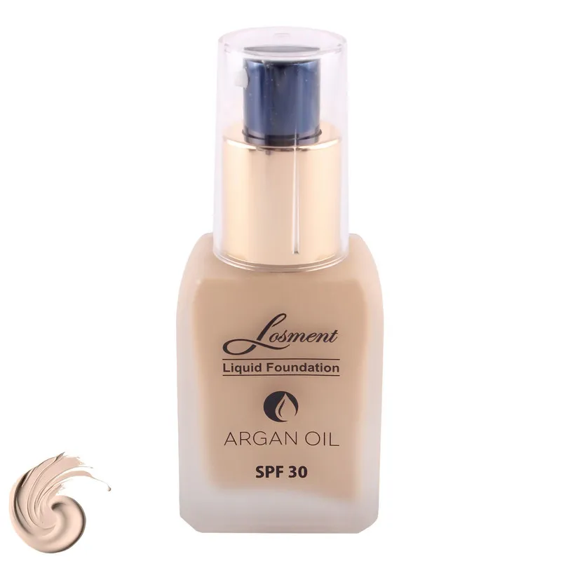 کرم پودر لوسمنت SPF30 حاوی روغن آرگان و آلوئه ورا شماره L204 حجم 36 میلی لیتر - تصویر 2