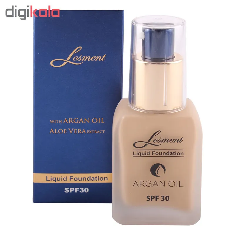 کرم پودر لوسمنت SPF30 حاوی روغن آرگان و آلوئه ورا شماره L204 حجم 36 میلی لیتر - تصویر 4