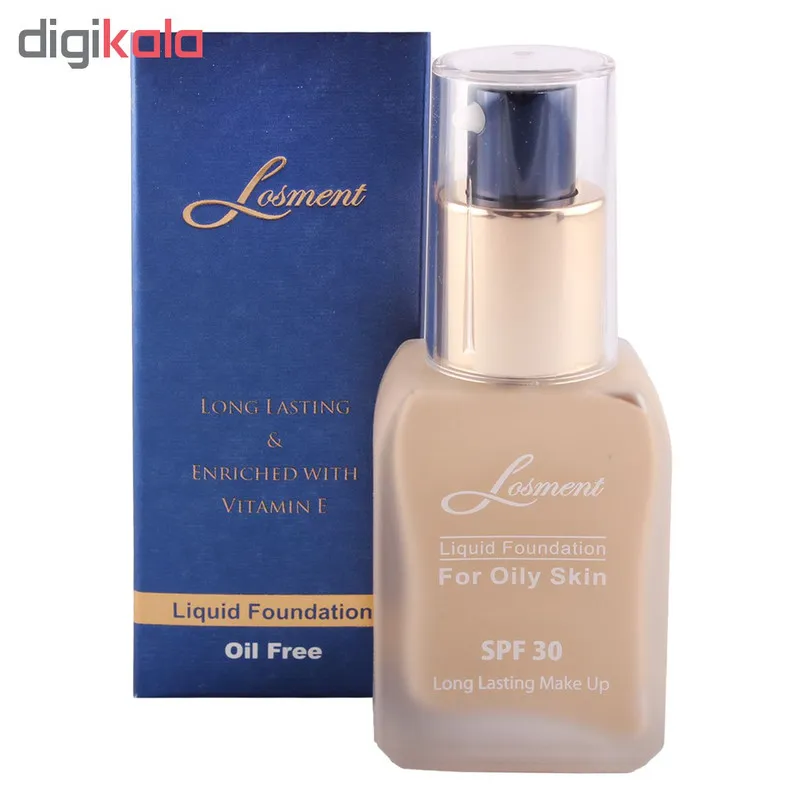 کرم پودر فاقد چربی لوسمنت با SPF30 شماره L211 حجم 30 میلی لیتر - تصویر 2
