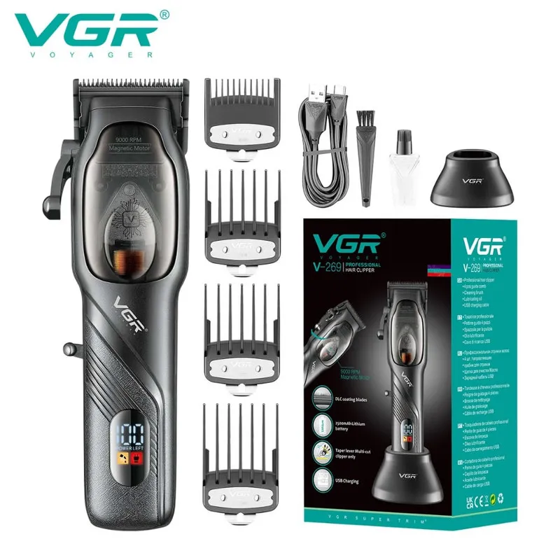 ماشین اصلاح موی سر و صورت وی جی ار مدل V-269 - تصویر 5