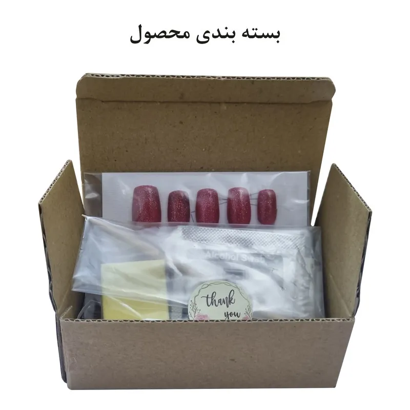 ناخن مصنوعی مدل نوجوان ساده کد 27 بسته 10 عددی - تصویر 4