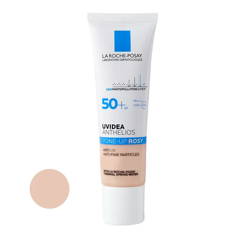 کرم ضد آفتاب رنگی لاروش پوزای SPF 50 مدل UVIDEA Anthelios مناسب برای انواع پوست حجم 30 میلیلیتر