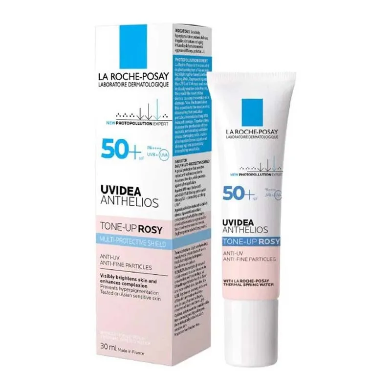 کرم ضد آفتاب رنگی لاروش پوزای SPF 50 مدل UVIDEA Anthelios مناسب برای انواع پوست حجم 30 میلیلیتر - تصویر 3