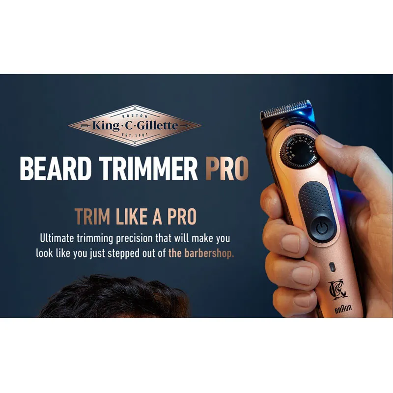 ماشین اصلاح موی صورت براون مدل king Gillette - تصویر 3
