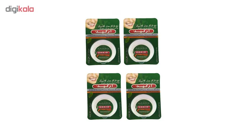 نخ دندان ارکید مدل کلاسیک مجموعه 4 عددی - تصویر 2