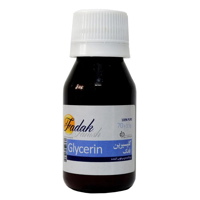 روغن بدن فدک تانیش مدل گلیسیرین 24511 حجم 70 میلی لیتر بسته 2 عددی - تصویر 2