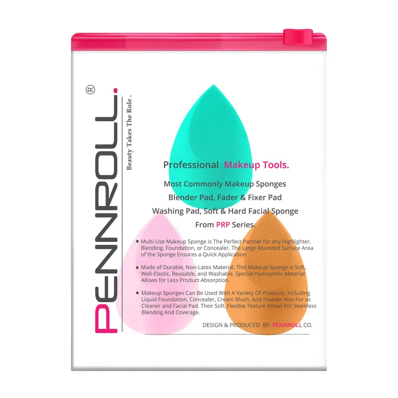 پد آرایشی پنرول مدل PRP Candy Puff TC Bag X3 بسته 3 عددی - تصویر 6
