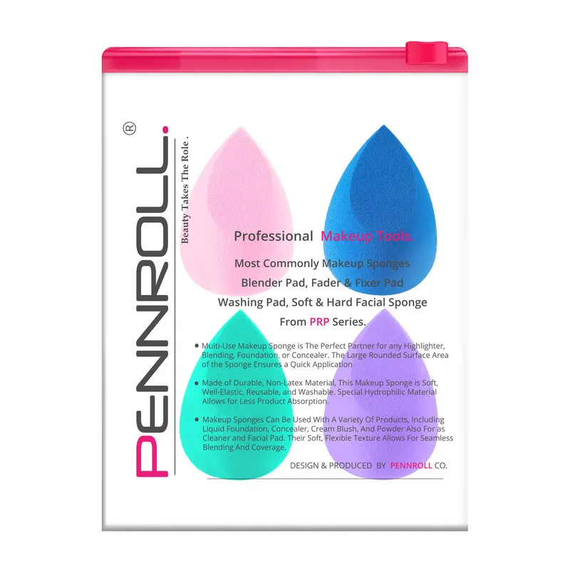 پد آرایشی پنرول مدل PRP Candy Puff TC Bag X4 بسته 4 عددی - تصویر 5