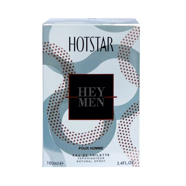 ادو تویلت مردانه هات استار مدل Hey men حجم 100 میلی لیتر - تصویر 2