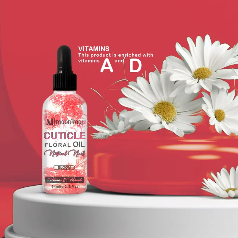 روغن کوتیکول ناخن مونیمار مدل Floral Bloom حجم 64 میلی لیتر - تصویر 3