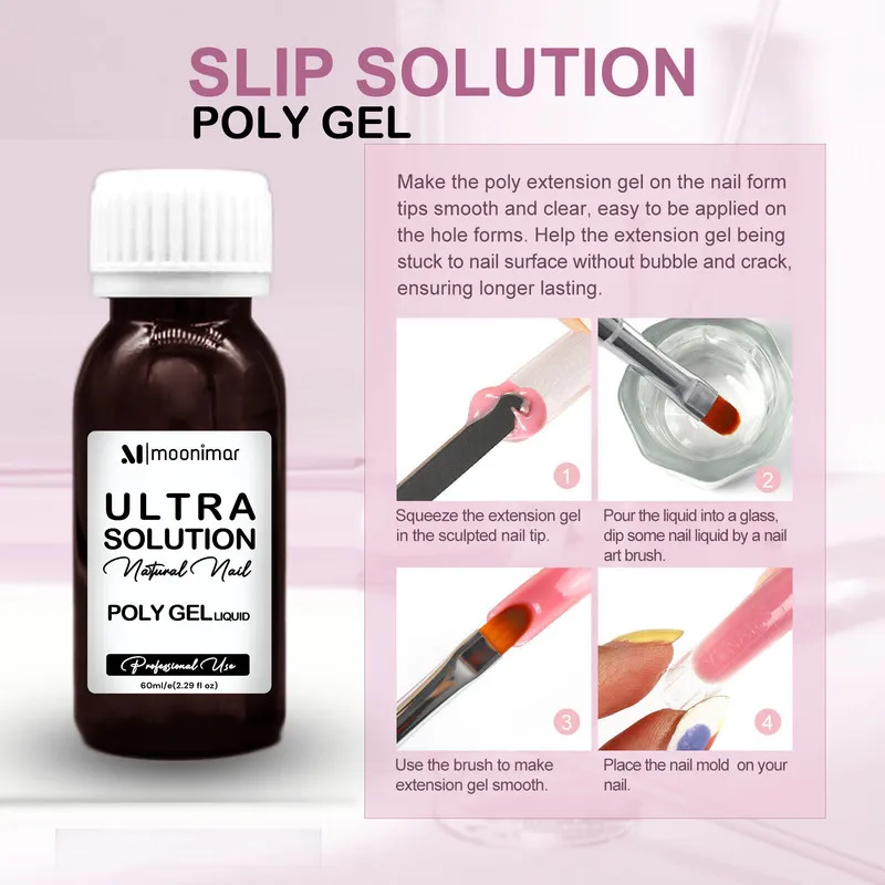 لیکویید پلی ژل مونیمار مدل Ultra Solutin حجم 60 میلی لیتر - تصویر 4