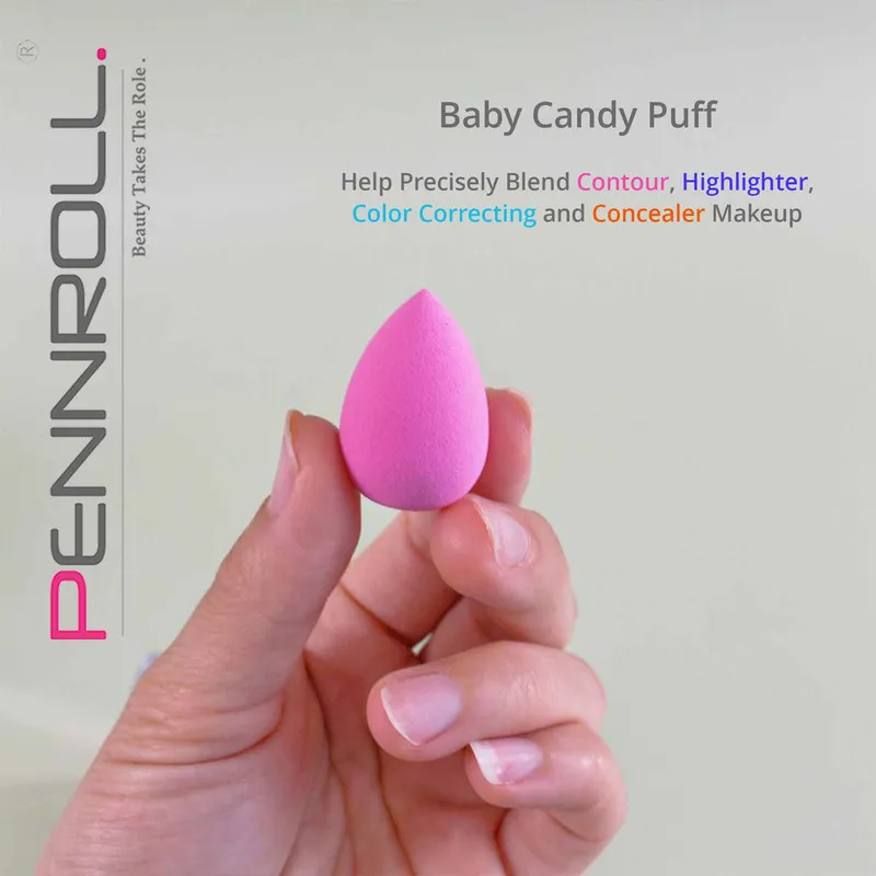 پد آرایشی پنرول مدل PRP Baby Candy Puff Bag X6 بسته 6 عددی - تصویر 4