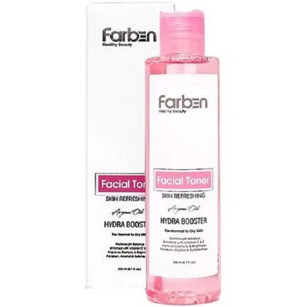 تونر پاک کننده صورت فاربن مدل روغن آرگان حجم 200 میلی لیتر - تصویر 2