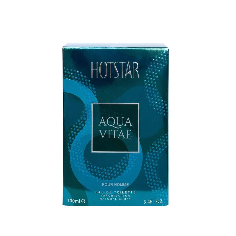 ادو تویلت مردانه هات استار مدل AQUA VITAE حجم 100 میلی لیتر - تصویر 2