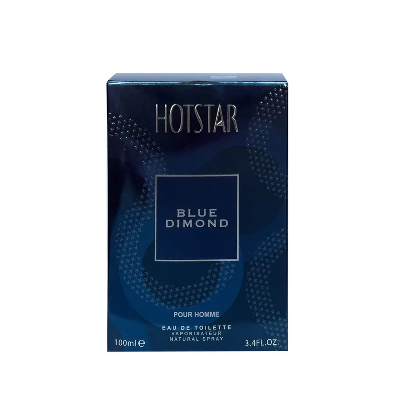 ادو تویلت مردانه هات استار مدل BLUE DIMOND حجم 100 میلی لیتر - تصویر 3