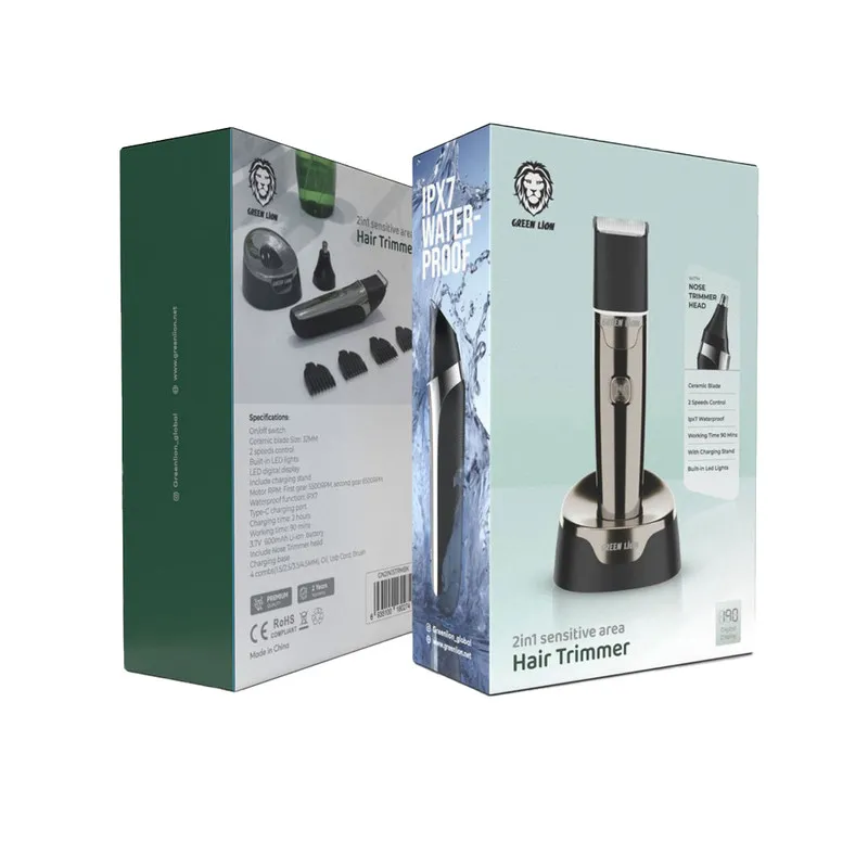 ماشین اصلاح موی صورت گرین لاین مدل 2in1 Sensitive Area Hair Trimmer - تصویر 4