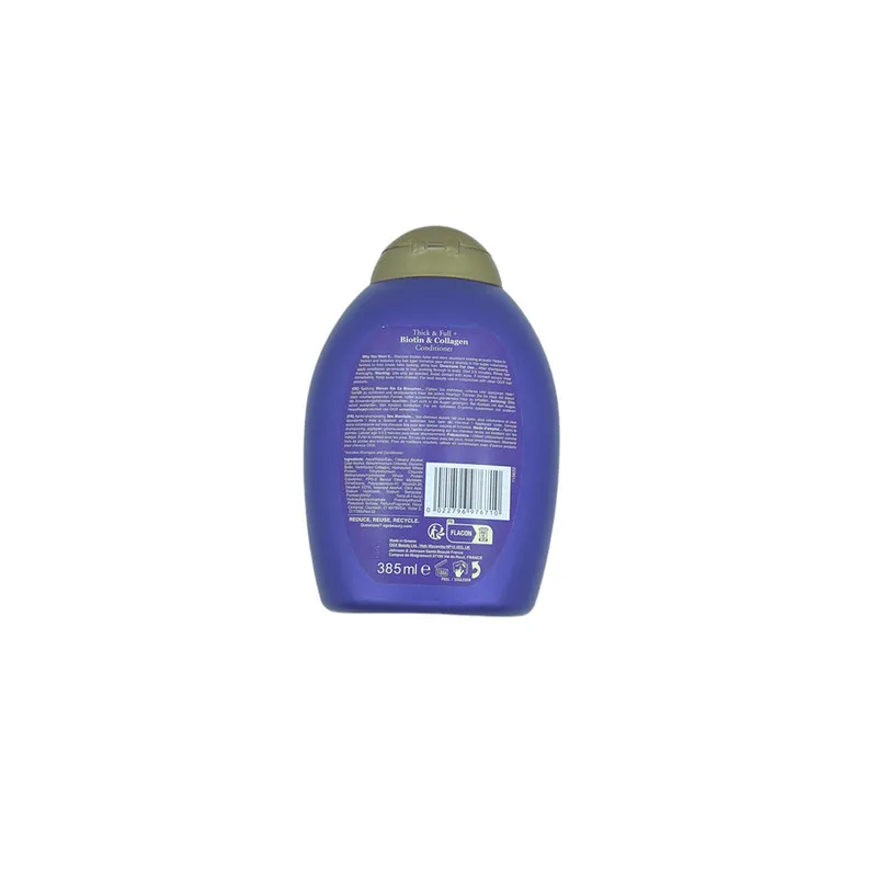 نرمکننده مو او جی ایکس مدل Biotin & Collagen حجم 385 میلیلیتر - تصویر 2