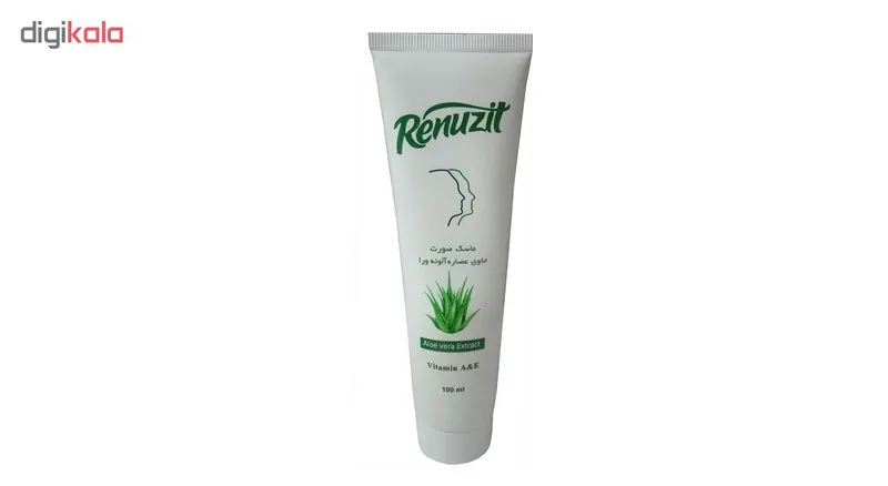 ماسک صورت رینوزیت مدل آلوئه ورا حجم 100 میلی لیتر - تصویر 3