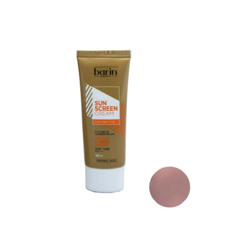کرم ضد آفتاب رنگی بارین بیوتی SPF 50 مدل NB مناسب پوست‌ های چرب و مختلط حجم 50 میلی‌ لیتر - تصویر 3