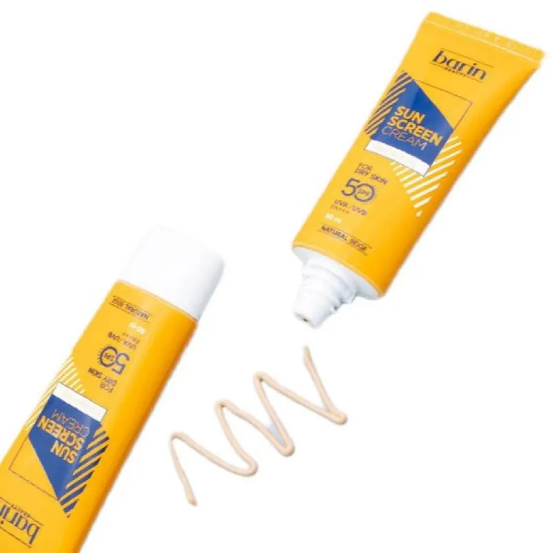 کرم ضد آفتاب رنگی بارین بیوتی SPF 50 مدل NB مناسب پوست های خشک حجم 50 میلی لیتر - تصویر 2