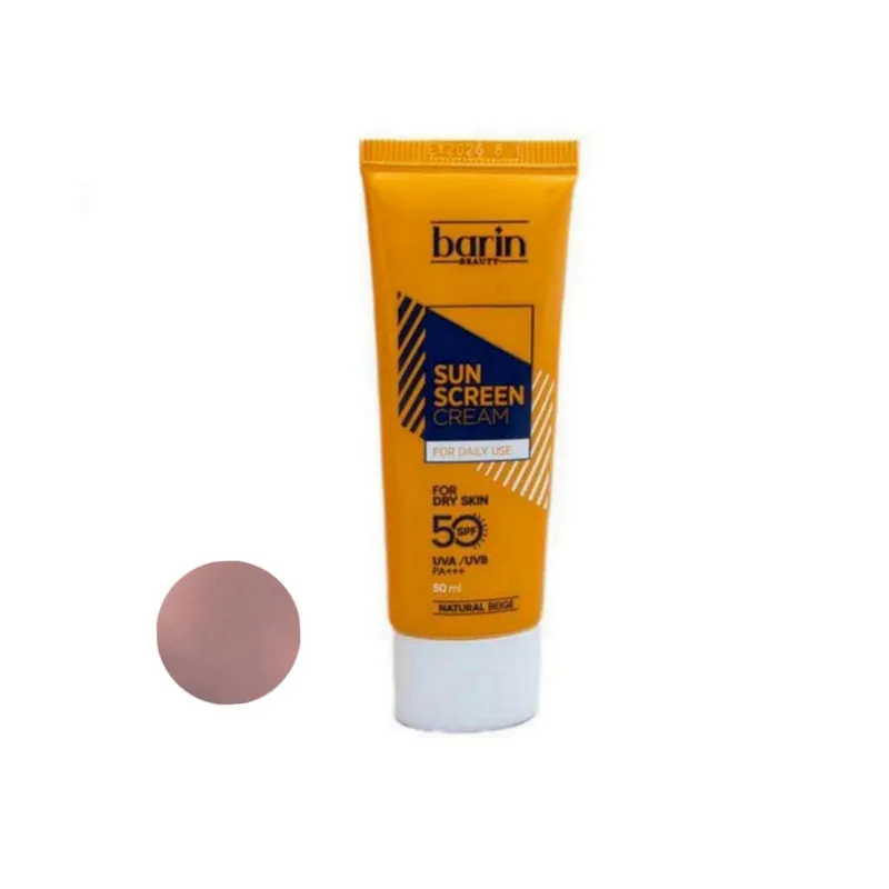 کرم ضد آفتاب رنگی بارین بیوتی SPF 50 مدل NB مناسب پوست های خشک حجم 50 میلی لیتر - تصویر 3