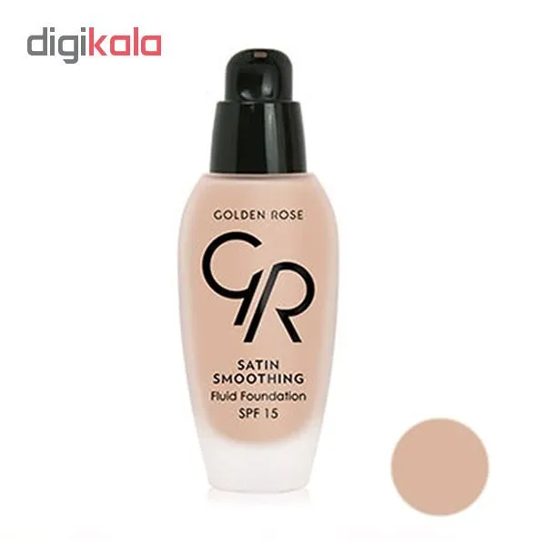 کرم پودر گلدن رز مدل satin شماره 22 حجم 34 میلی لیتر - تصویر 2