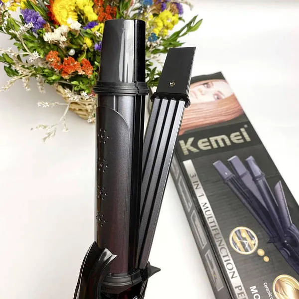 اتو و حالت دهنده ی مو کیمی مدل Km-988 - تصویر 4