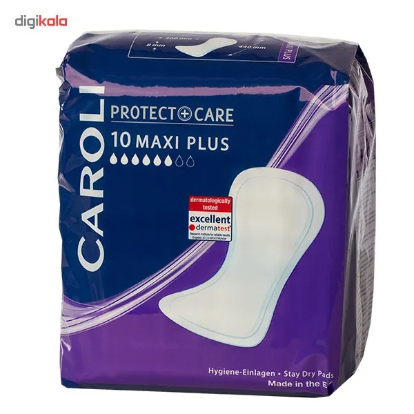 نوار بهداشتی کرولی سری Protect Plus Care مدل Maxi Plus بسته 10 عددی - تصویر 2