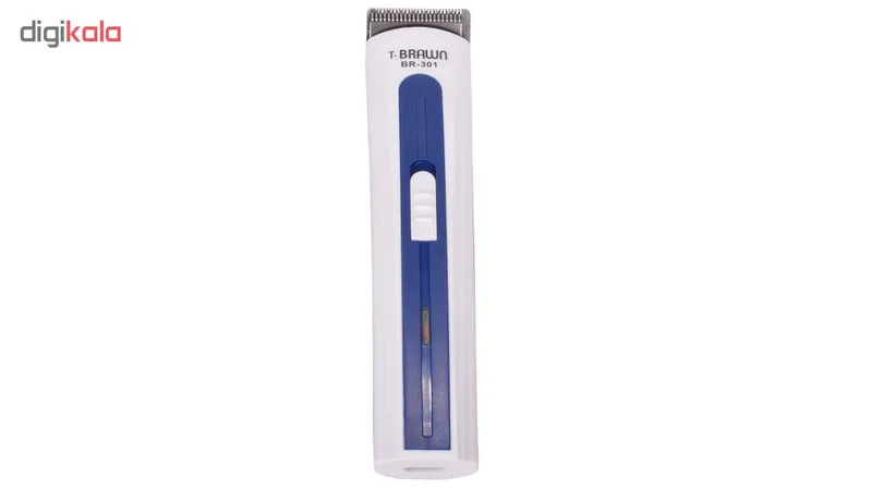 ماشین اصلاح موی صورت تی براون مدل bluebr-301 - تصویر 2