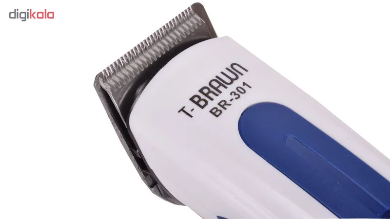 ماشین اصلاح موی صورت تی براون مدل bluebr-301 - تصویر 4