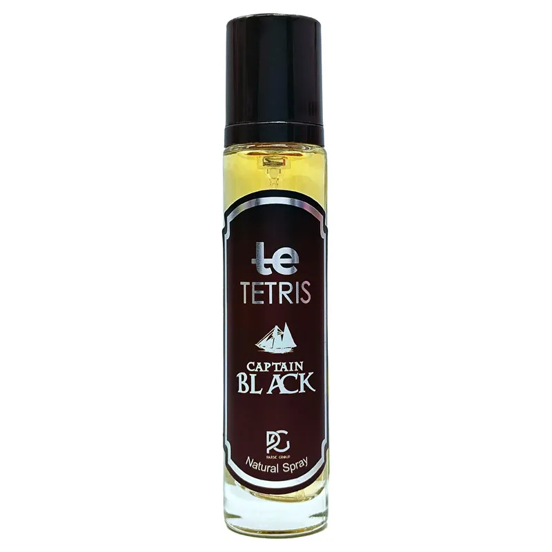  عطر جیبی تتریس مدل کاپیتان بلک حجم 30 میلی‌لیتر - تصویر 2